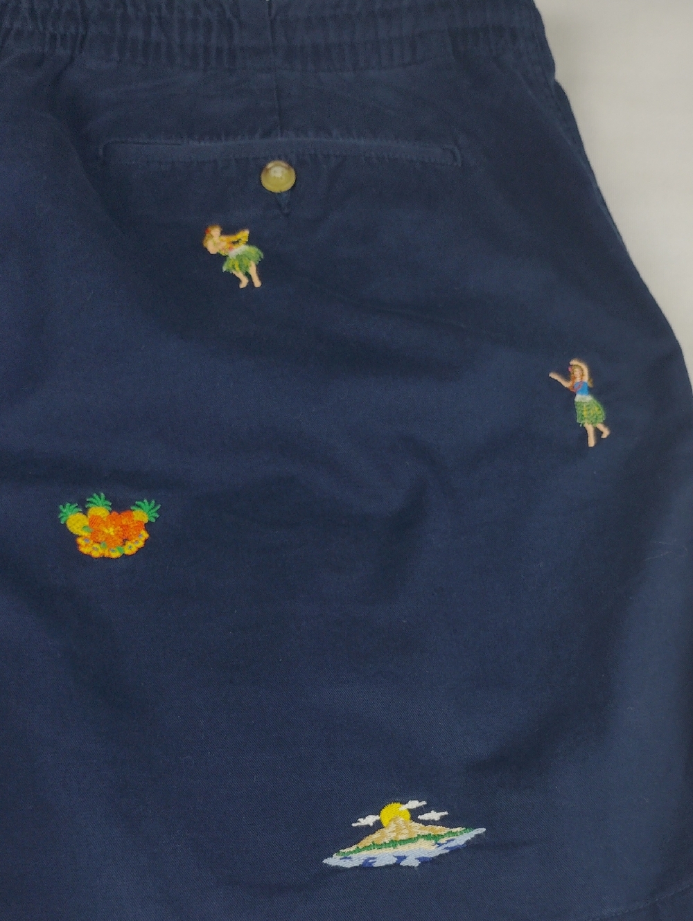 Polo Ralph Lauren Mens Classic Fit Embroidered Shorts. - Picture 6 of 16